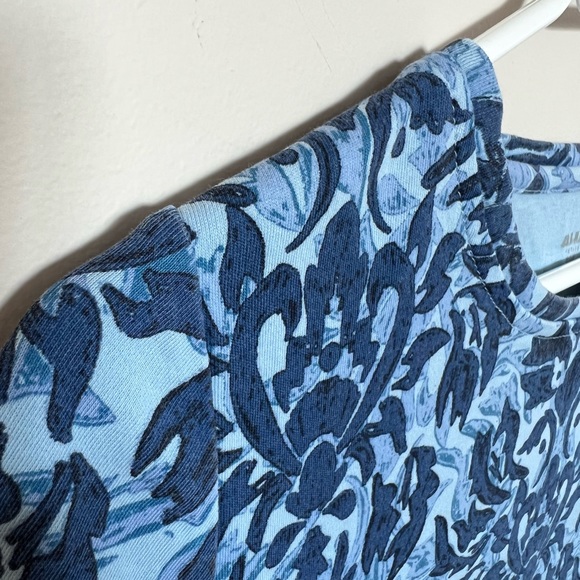 Patterned Blue Shirt - Picture 4 of 6